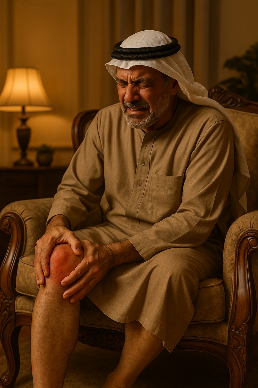 رجل يعاني من ألم أسفل الظهر